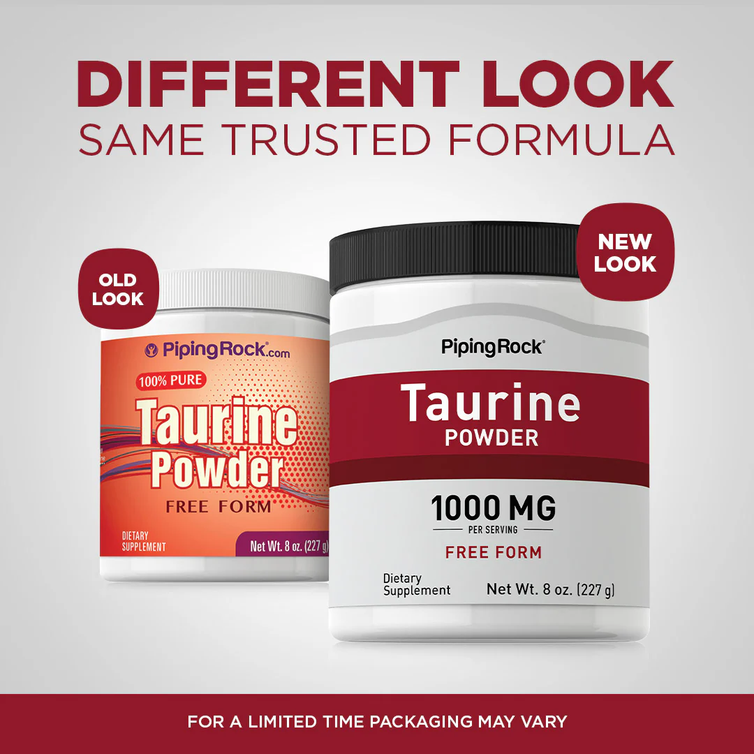 Taurine Powder, 8 oz (227 g) Bottle - Image 3