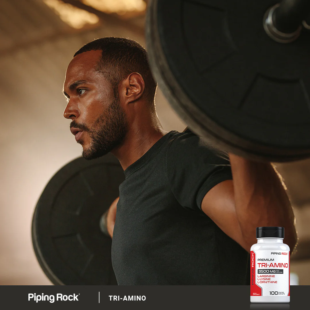 Tri Amino L-Arginine L-Ornithine L-Lysine, 100 Coated Caplets, 2  Bottles - Image 7