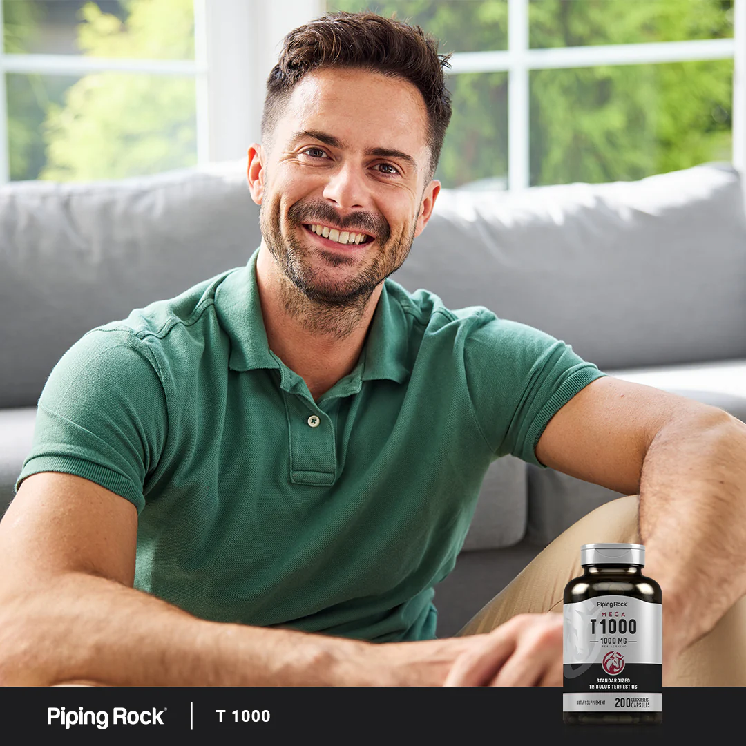 Tribulus Mega, 1000 mg (per serving), 200 Quick Release Capsules - Image 7