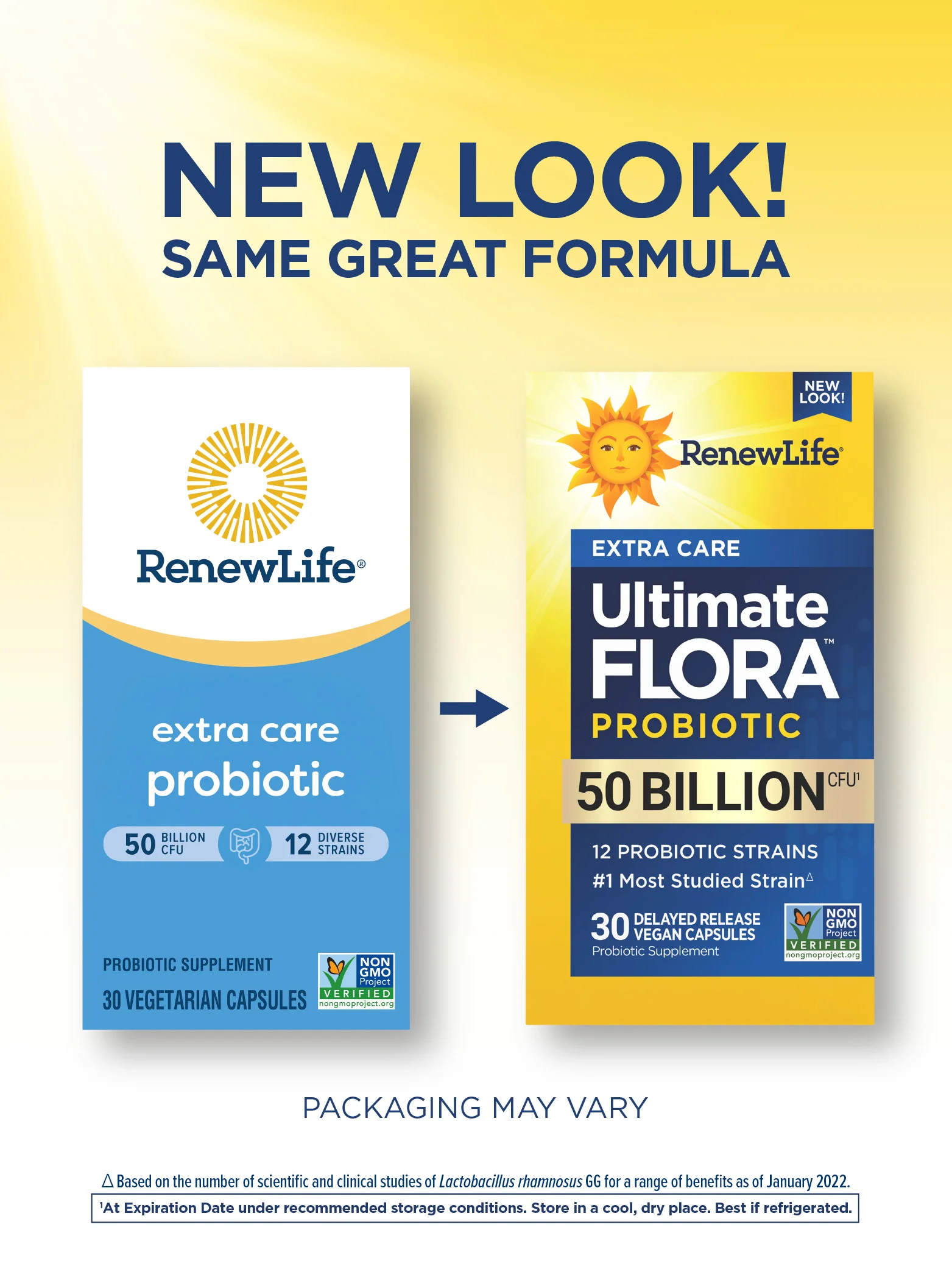 Ultimate Flora Extra Care Probiotic 50 Billion, 30 Delayed Release Vegan Caps - Image 4