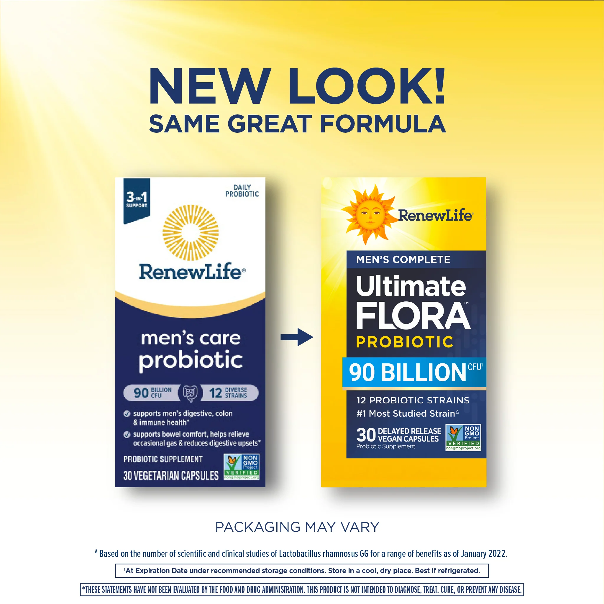 Ultimate Flora Men's Complete Probiotic 90 Billion, 30 Delayed Release Vegan Caps - Image 4
