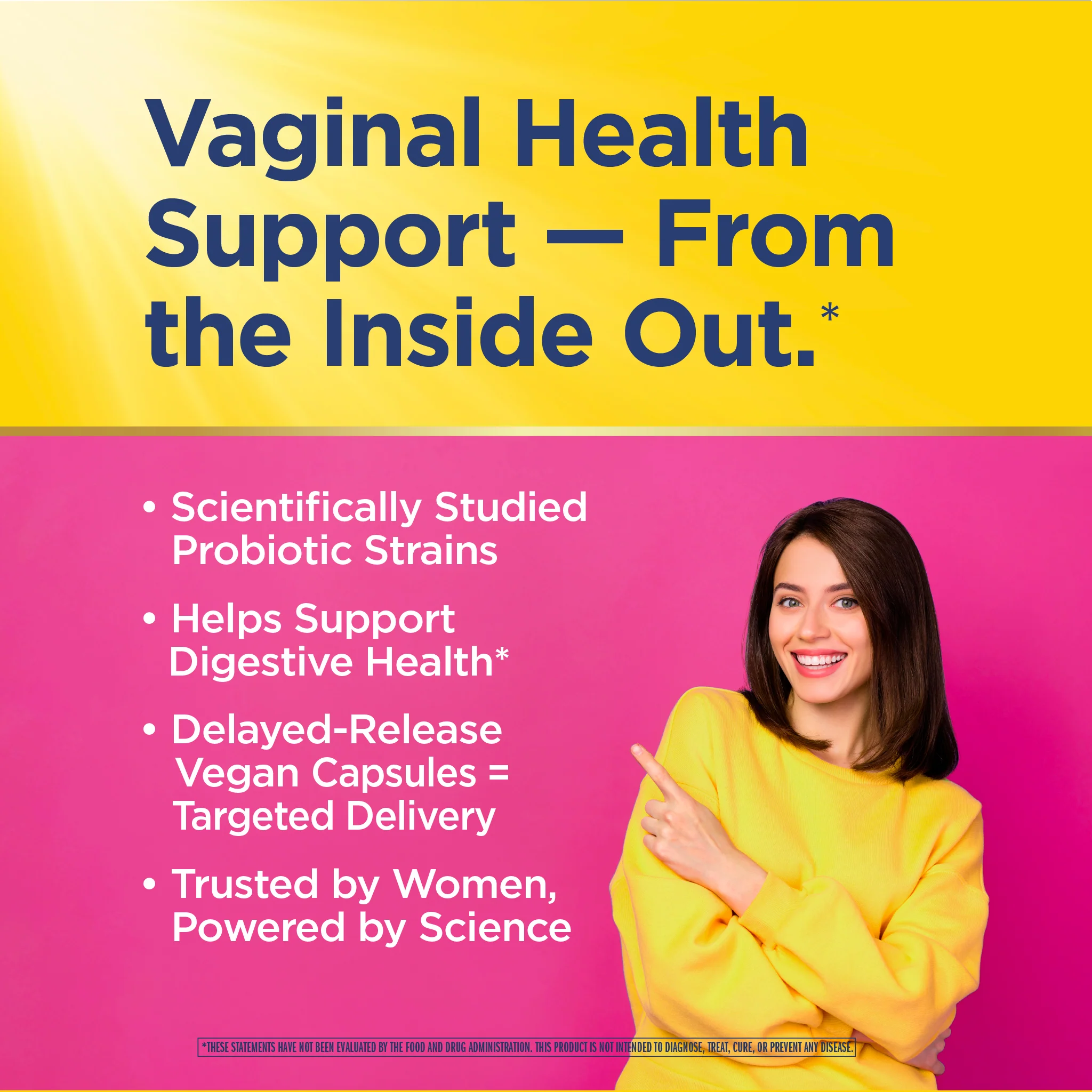 Ultimate Flora Women's Complete Probiotic 90 Billion, 30 Delayed Release Vegan Caps - Image 6