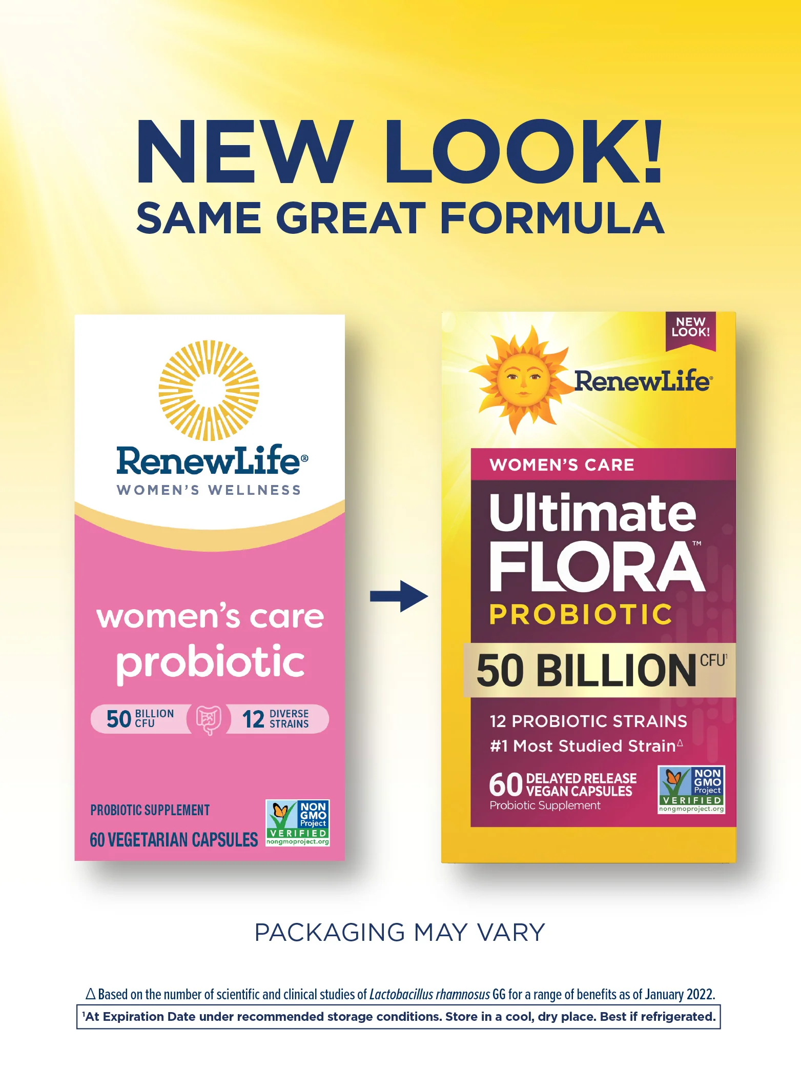 Ultimate Flora Women's Vaginal Care Probiotic 50 Billion, 60 Delayed Release Vegan Caps - Image 4