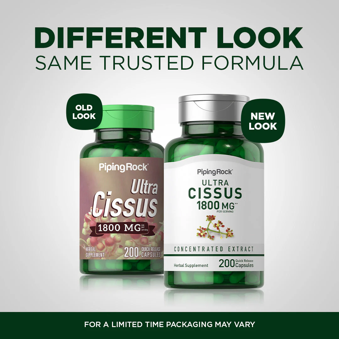 Ultra Cissus, 1800 mg (per serving), 200 Quick Release Capsules, 2  Bottles - Image 4