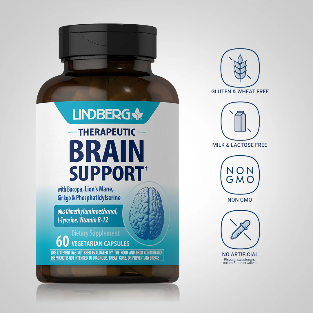 Ultra Cogni-Support, 60 Vegetarian Capsules, 2  Bottles - Image 5
