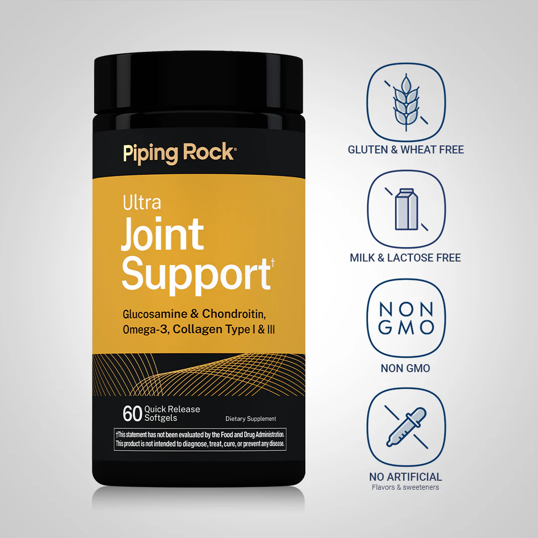 Ultra Joint Support, 60 Quick Release Softgels - Image 4