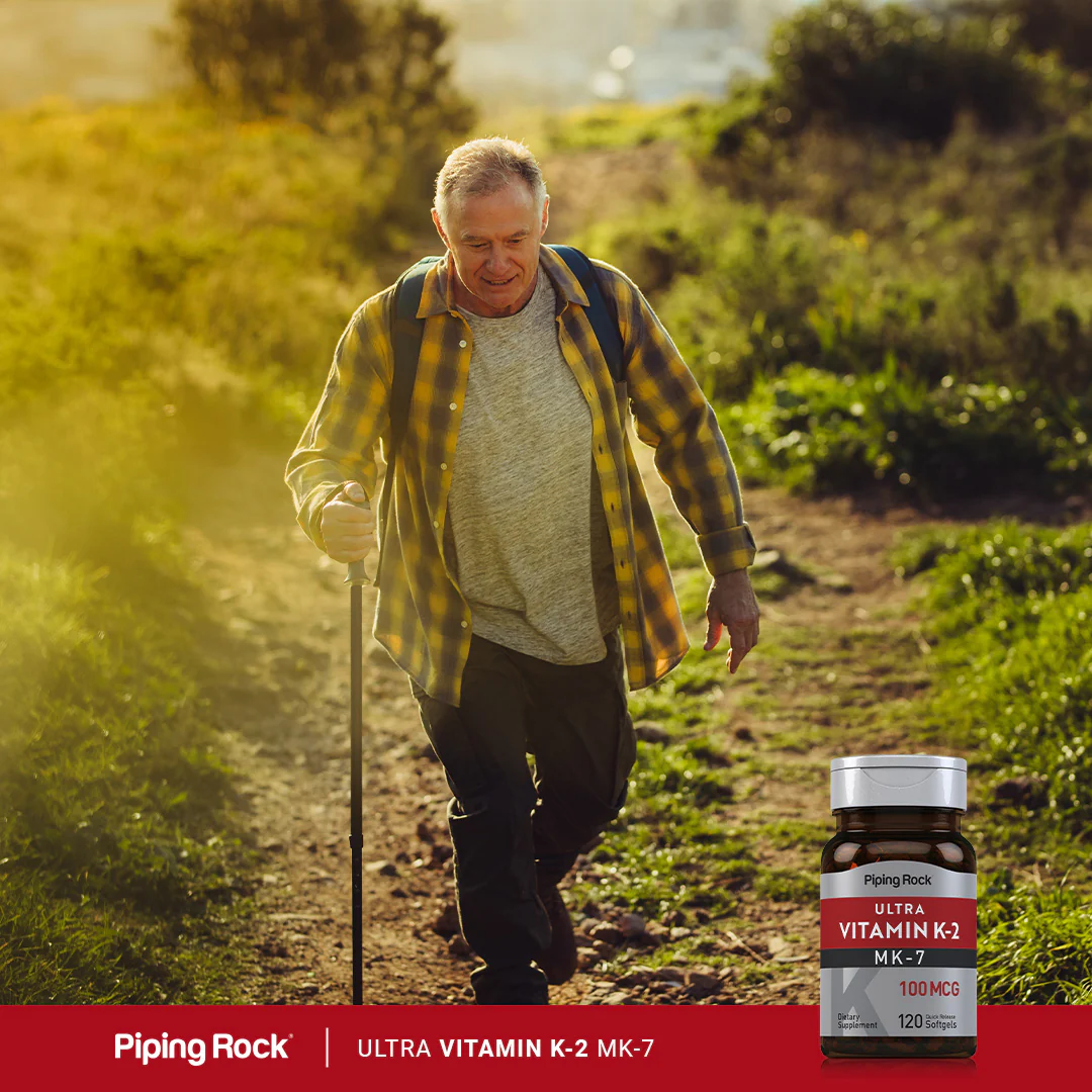Ultra K-2 with MK-7, 100 mcg, 120 Quick Release Softgels - Image 6
