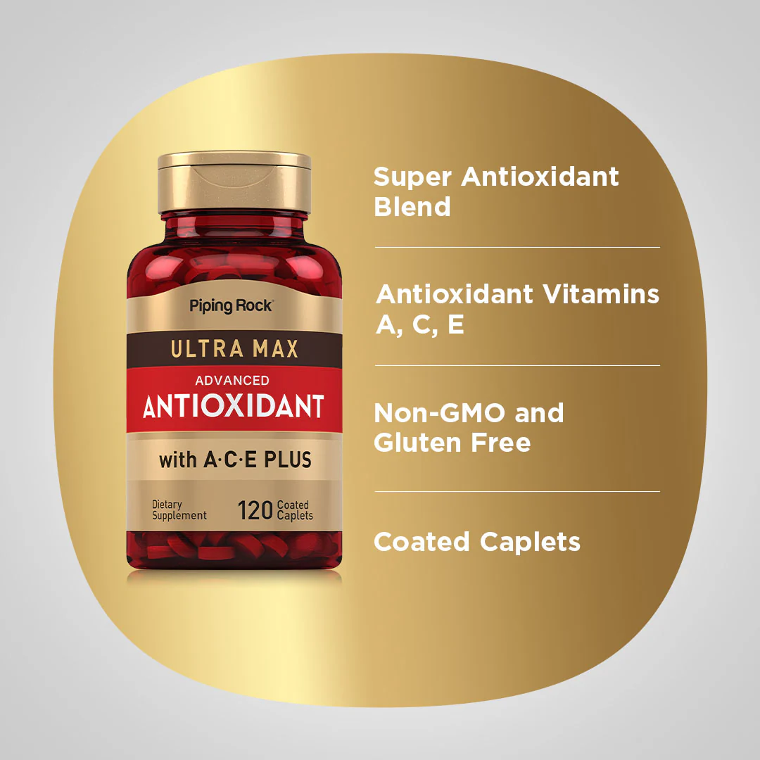 Ultra Max Antioxidant, 120 Coated Caplets - Image 4