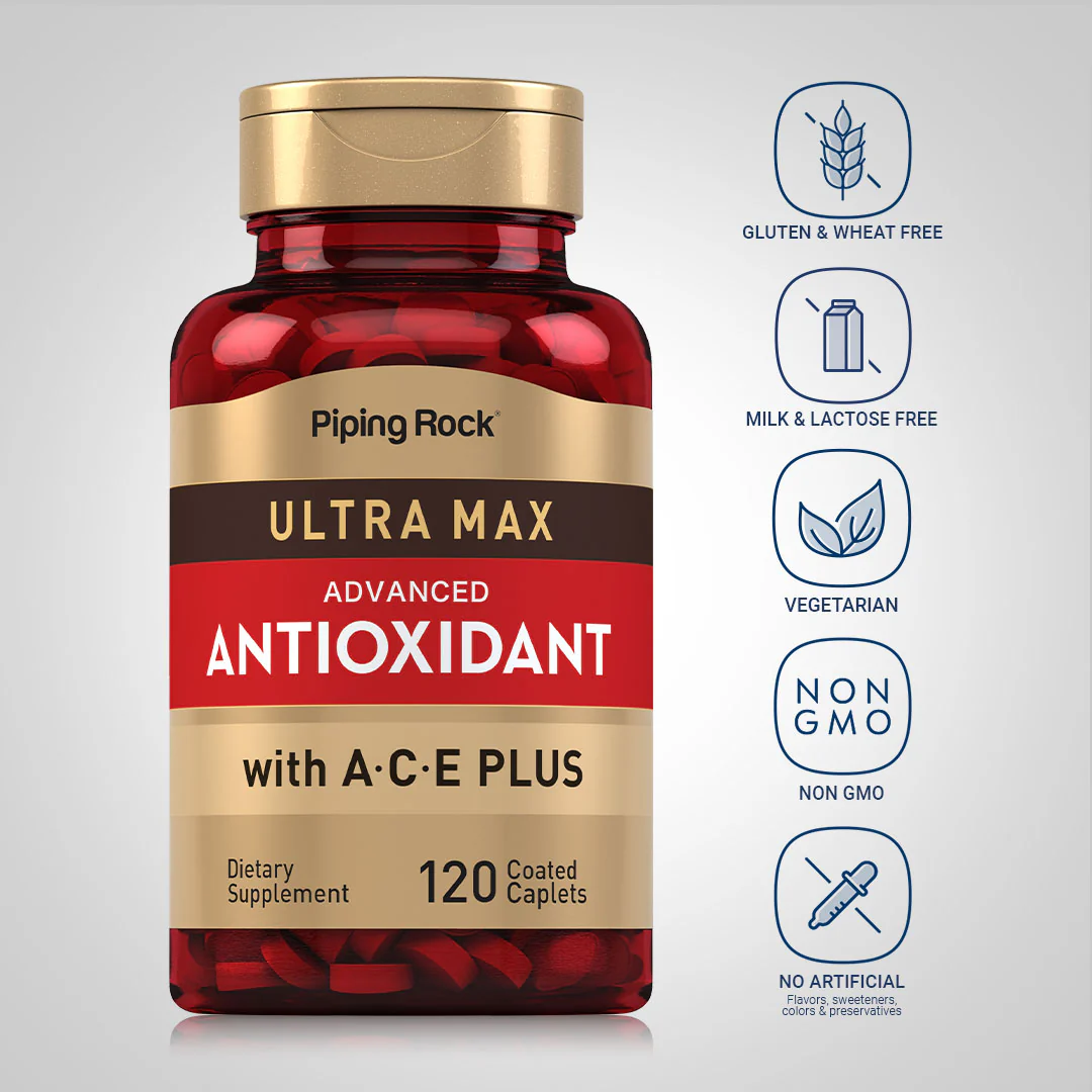 Ultra Max Antioxidant, 120 Coated Caplets - Image 5