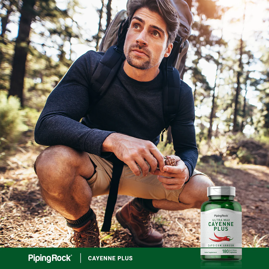 Ultra Max Cayenne Plus, 180 Quick Release Capsules - Image 7