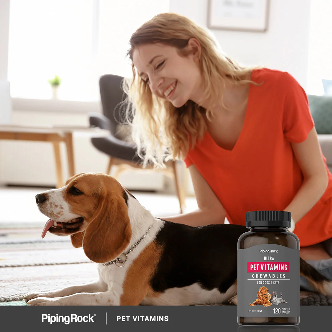 Ultra Pet Vitamins for Dogs & Cats, 120 Chewable Tablets, 2  Bottles - Image 7