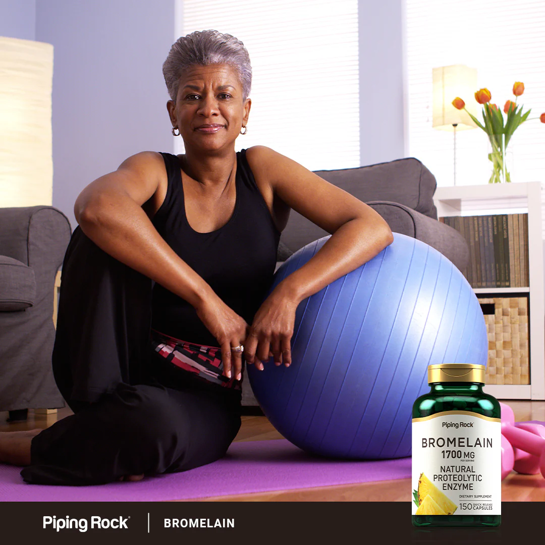 Ultra Strength Bromelain, 1700 mg (per serving), 120 Quick Release Capsules - Image 7