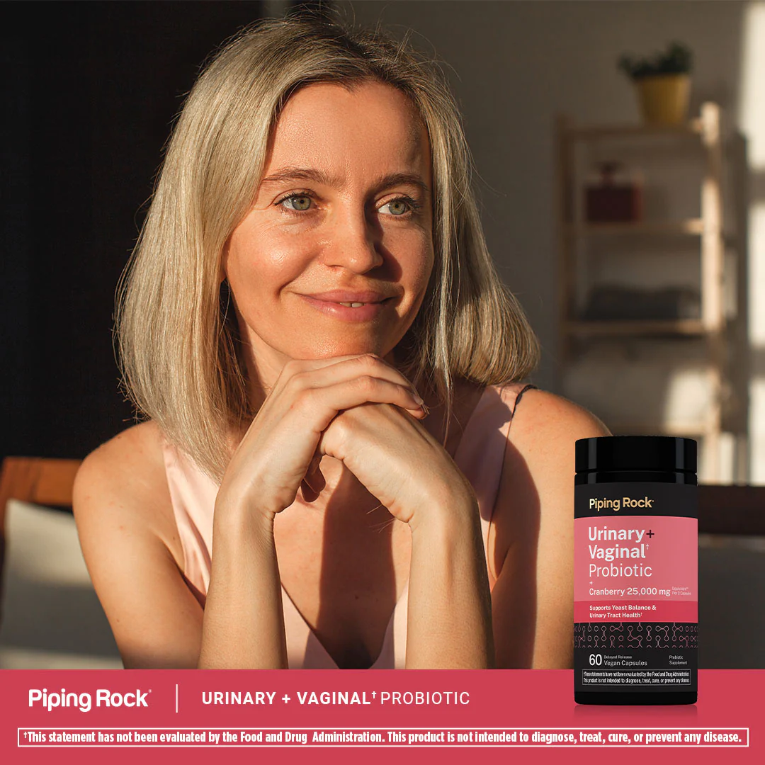 Urinary + Vaginal Probiotic + Cranberry, 25,0000 mg (per serving), 60 Delayed Release Vegan Caps, 2  Bottles - Image 6
