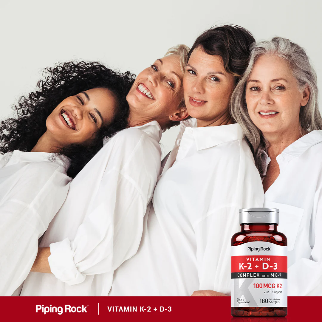 Vitamin K-2 Complex 100 mcg with D3, 180 Quick Release Softgels - Image 7