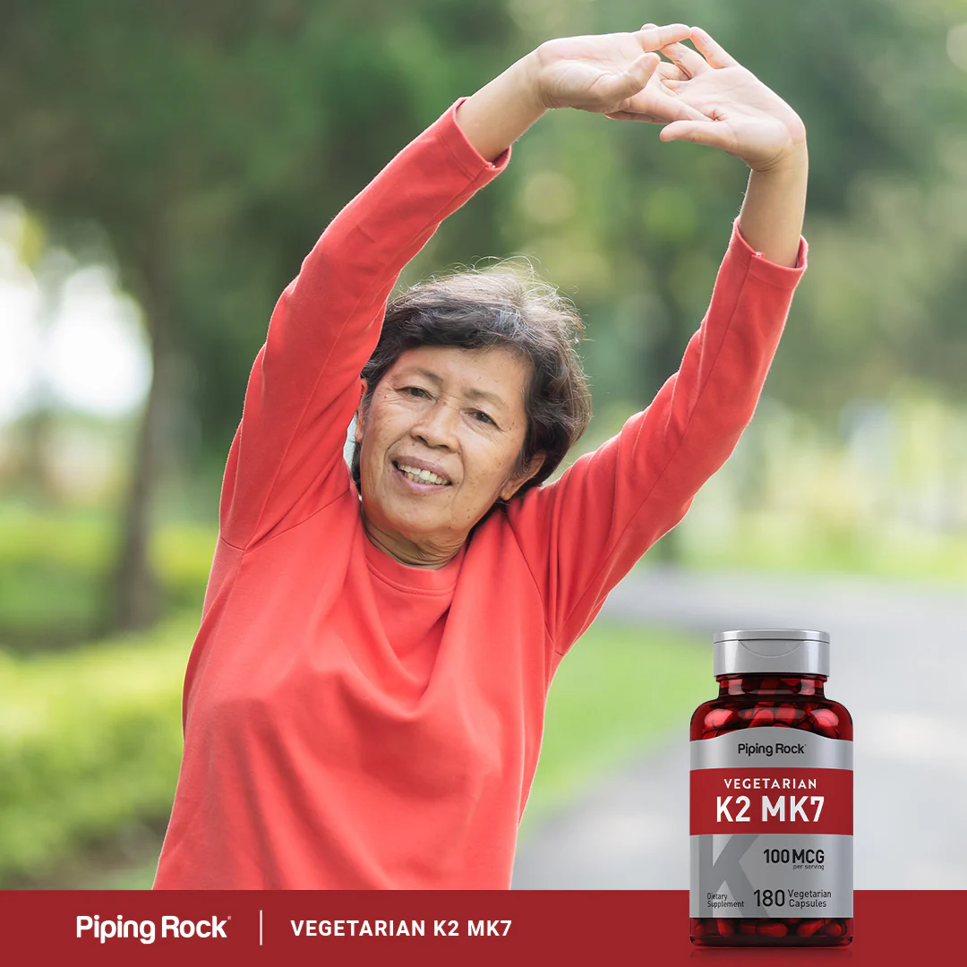 Vitamin K-2 MK-7, 100 mcg (per serving), 180 Vegetarian Capsules - Image 6