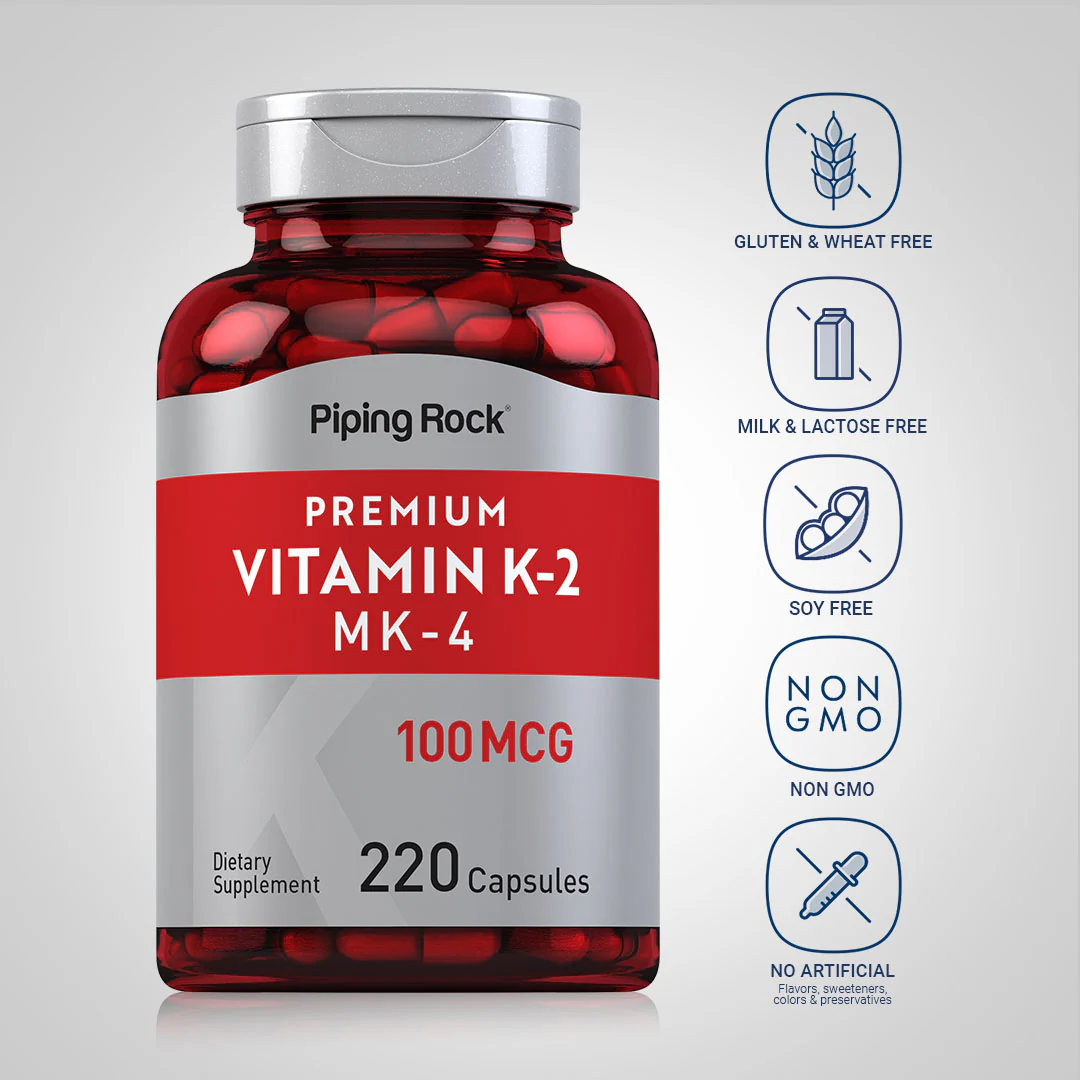 Vitamin K-2 with MK-4, 100 mcg, 220 Capsules - Image 4