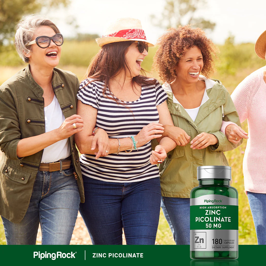 Zinc Picolinate (High Absorption Zinc), 50 mg, 180 Quick Release Capsules - Image 7
